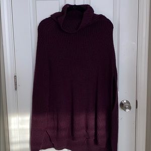 Purple Poncho
